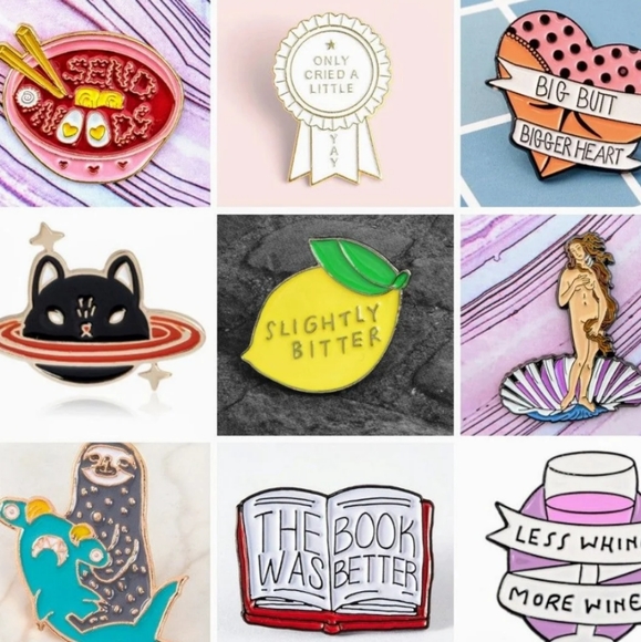 🍌 Keep Those Dick Pics Banana Enamel Pin 🍆 - Picture 7 of 7